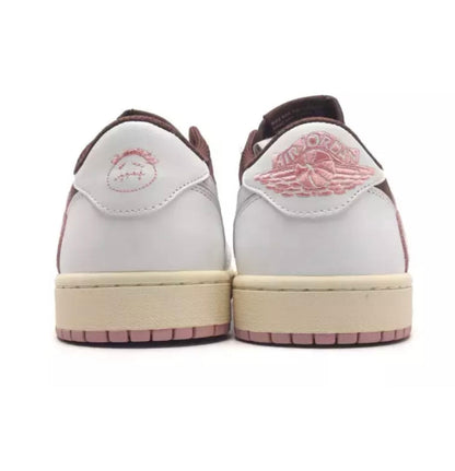 Retro Low Top Sneakers - Dark Pony & Pink Edition
